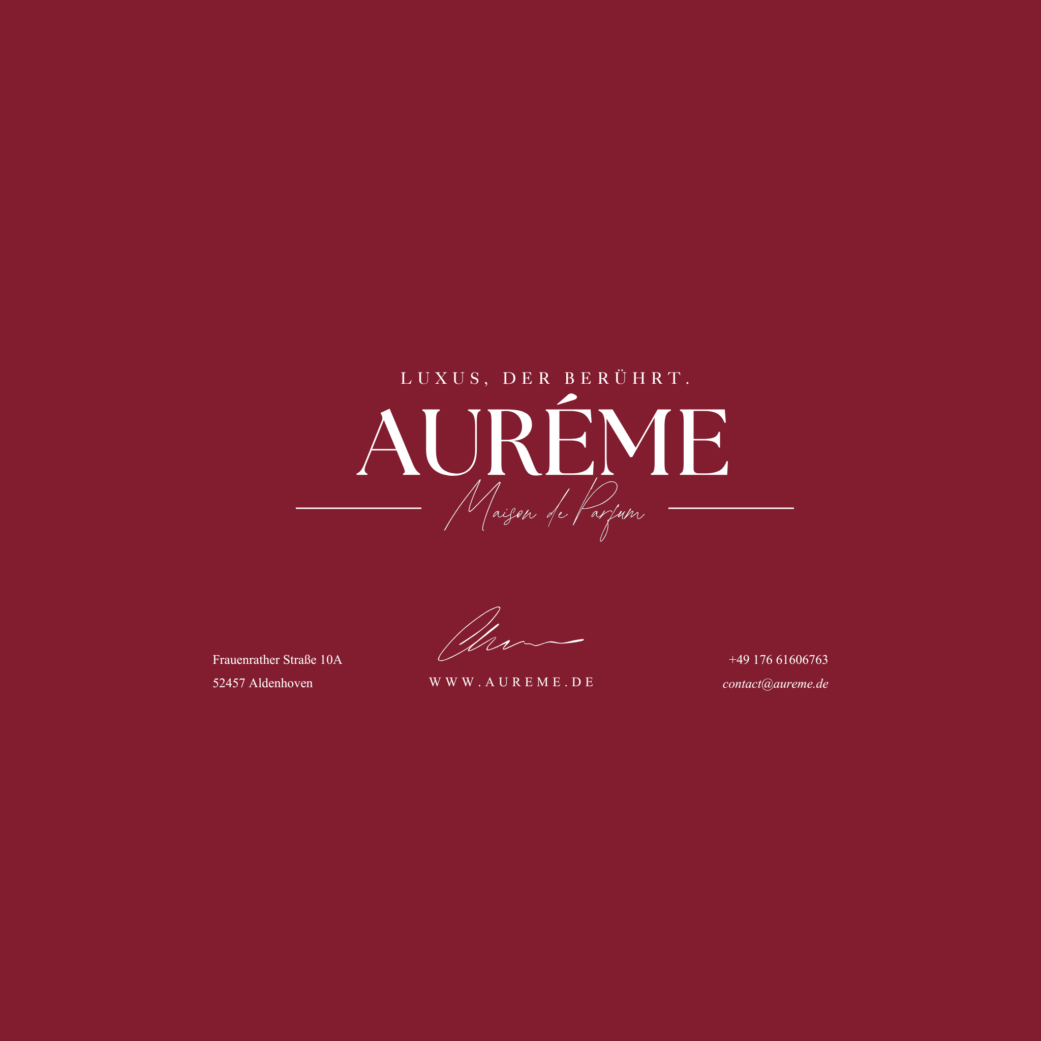 AURÉME Geschenkgutschein