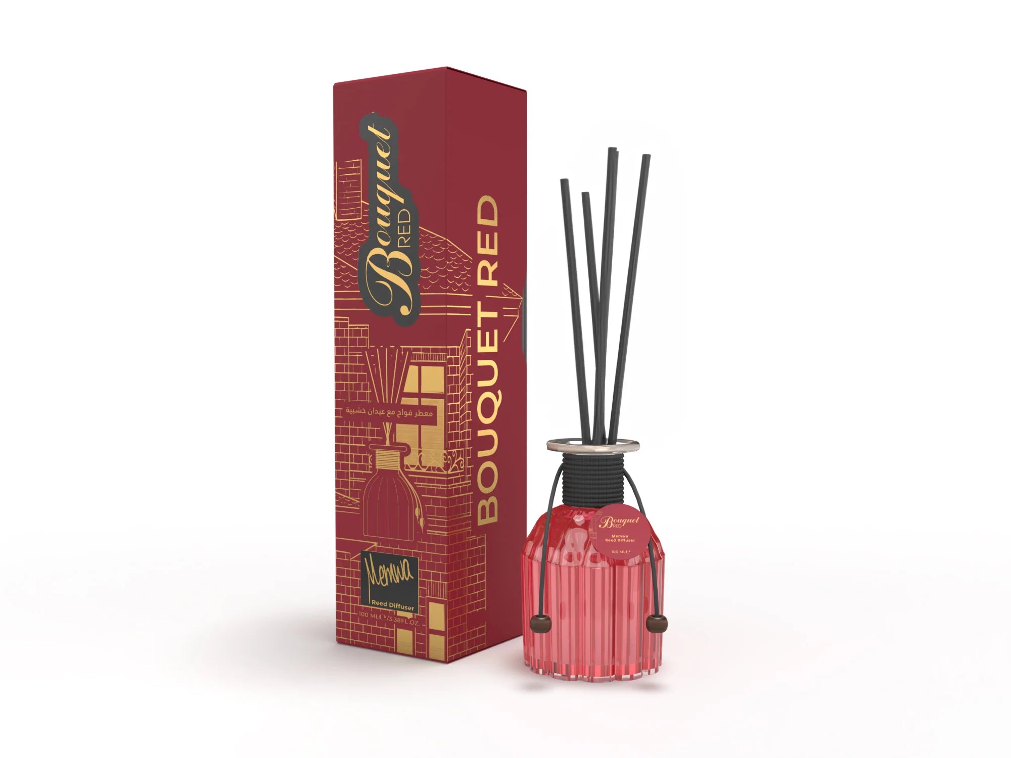 Gulf Orchid MEMWA – Bouquet Red Reed Diffuser 100 ml