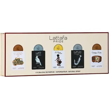 Lattafa Pride Gift Set Collection 5 × 20 ml