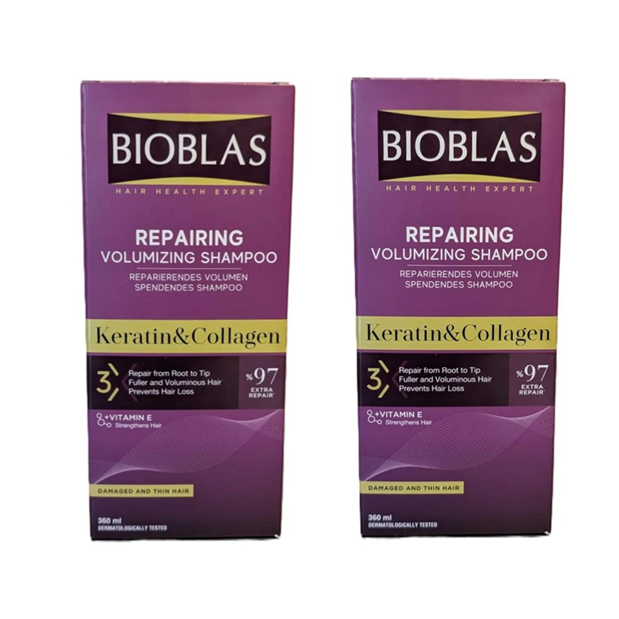 Bioblas - Collagen & Keratin Shampoo 360 ml