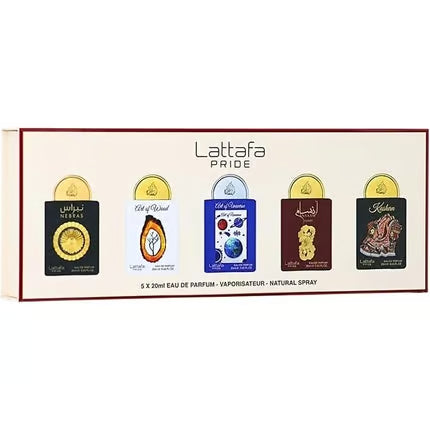 Lattafa – Pride Gift Set Collection No.3 (5 × 20 ml) x6pxr8-yv