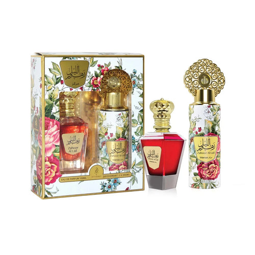ARABIYAT MY PERFUMES ZAHOOR AL LAIL INTENSE GIFT SET