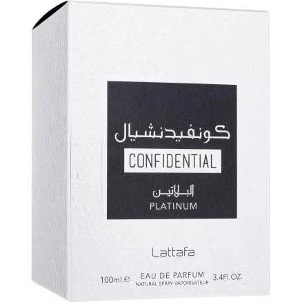 Lattafa – Confidental Platinum Eau de Parfum 100 ml