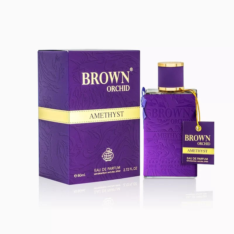 Fragrance World – Brown Orchid Amethyst Eau de Parfum 80 ml